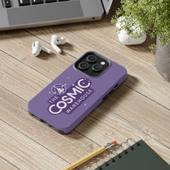Phone Case — 'The Cosmic Warehouse' Tough Protective Case (Purple)