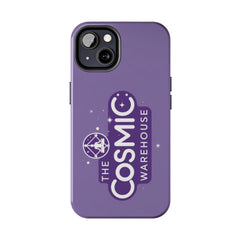 Phone Case — 'The Cosmic Warehouse' Tough Protective Case (Purple)